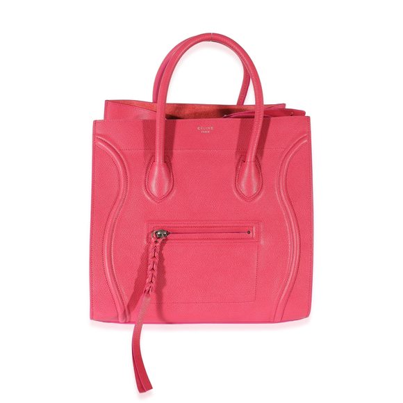 Celine Pink Leather Phantom Luggage Tote - Picture 1 of 7